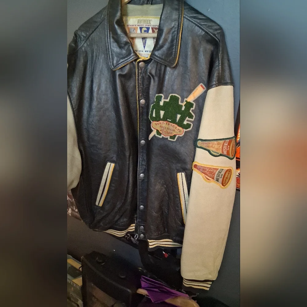 Vintage Avirex Leather Jacket - Picture 1 of 8